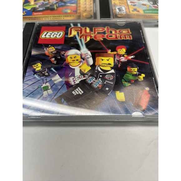 Lego Masterpiece Lego Racers stunt rally and alpha team pc games lot of 3 - Picture 4 of 5